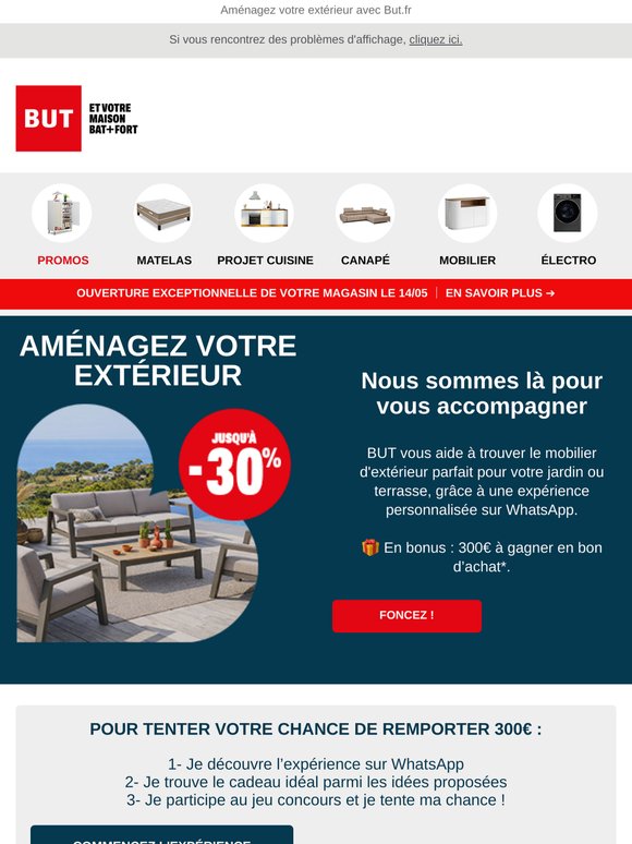 Remporter 300€ en bon d’achat sur WhatsApp