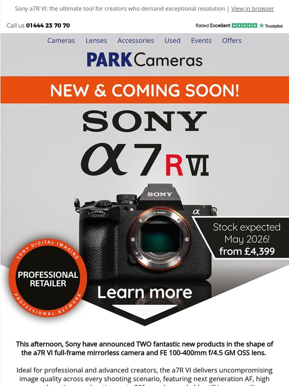 NEW Sony a7R VI | Resolution, Redefined