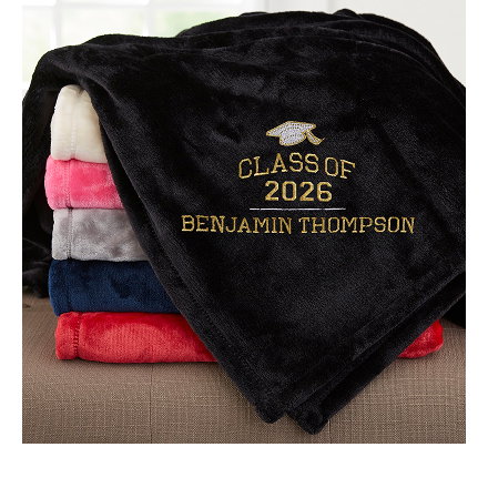 Shop Graduation Blankets & Pillows