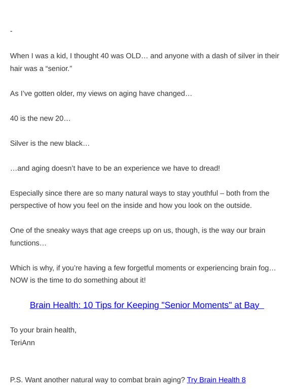 Brain Fog Isn’t Just “Getting Older”