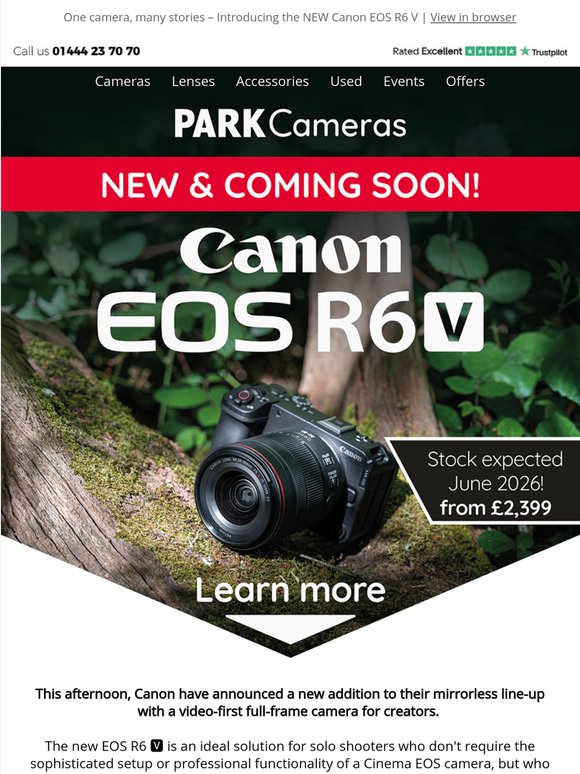 NEW Canon EOS R6 🆅 | Bring your vision to life