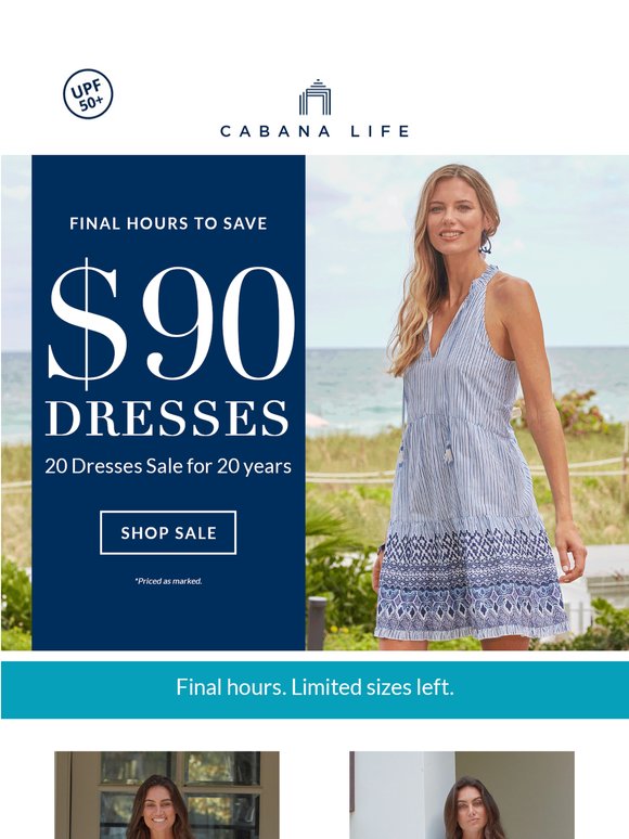 FINAL HOURS: $90 Dresses ⏰