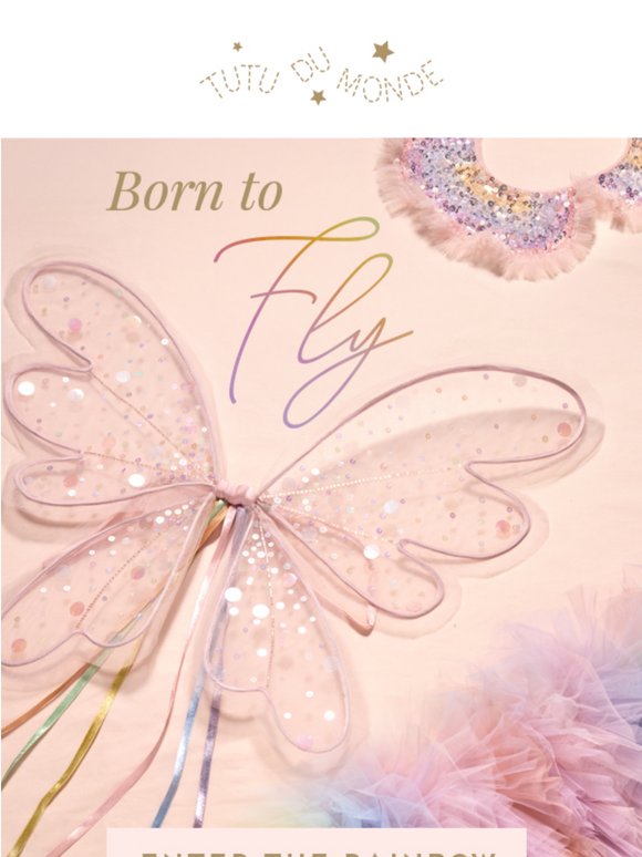 Let her imagination soar ✨ Wings & Tutu magic