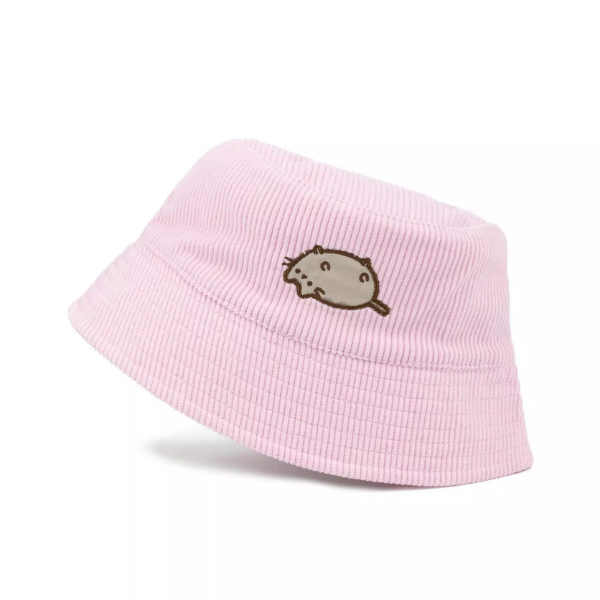 Pusheen Girls Pink Bucket Hat (One Size) by Vanilla Underground