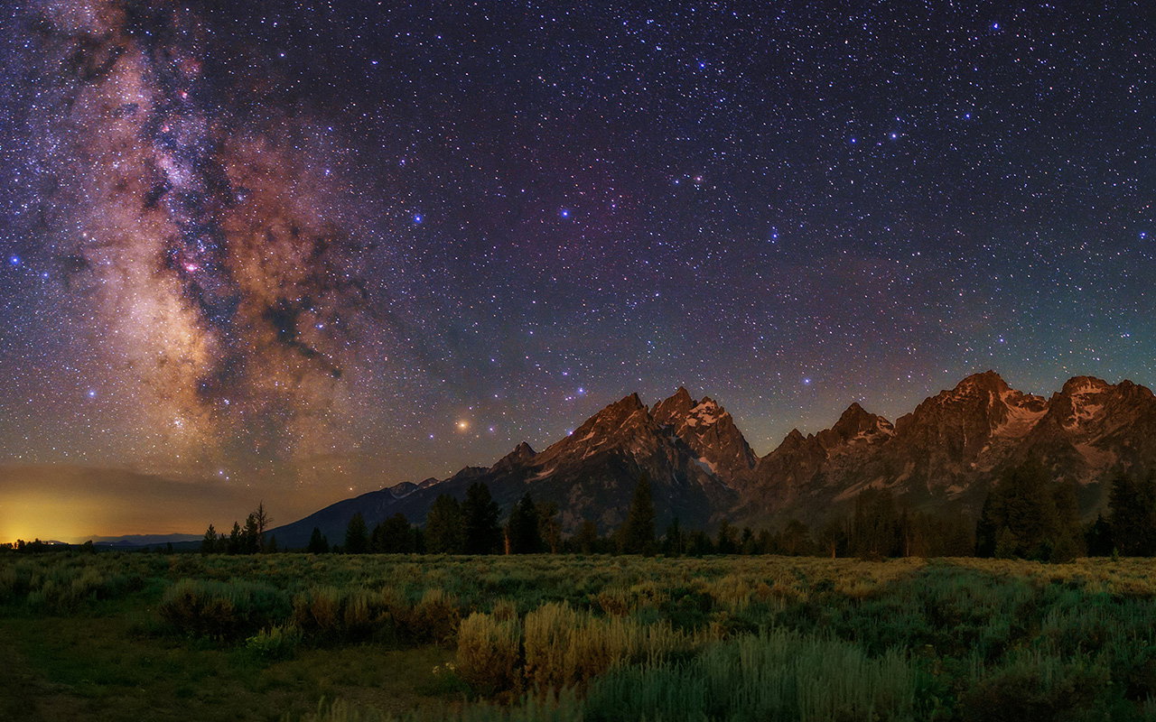 Milky Way in Grand Teton National Park