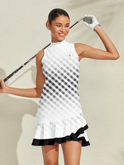 Hyper-prep Ruffle 34.5 Inch Dress For Golf Pickleball & Tennis