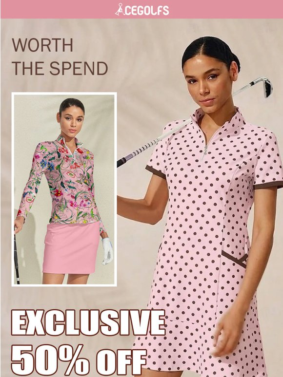 Special Gift for You: All Items 50% OFF.
