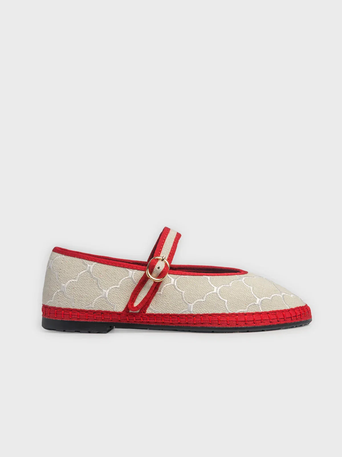 Image of Daisy Embroidered Mary Jane