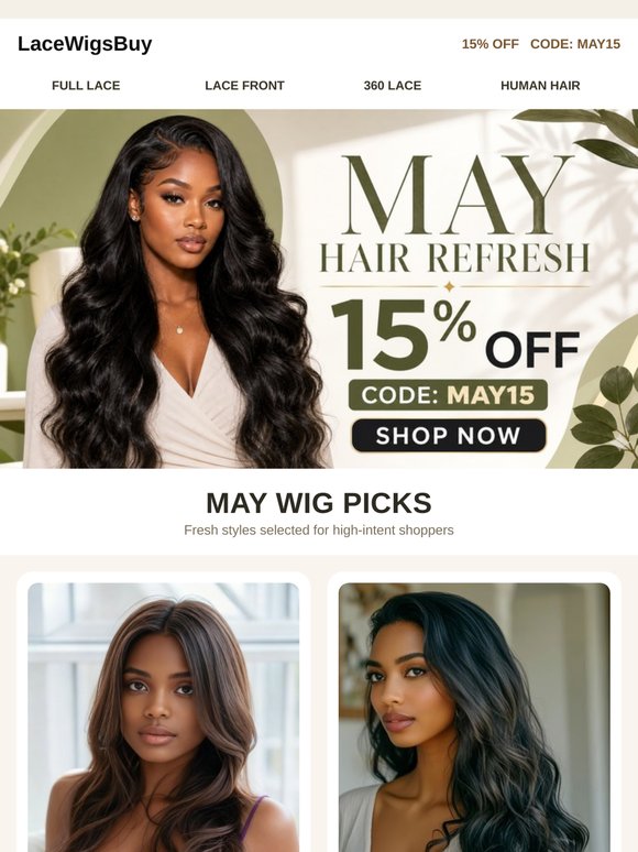 May Wig Picks You’ll Want to Wear Now