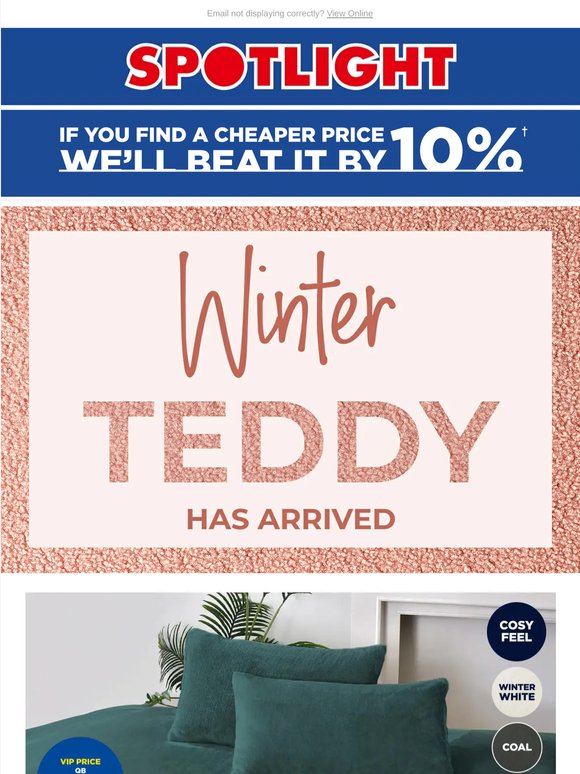 ❄️Cold Nights? Teddy Bedlinen and Bedding Has Arrived!