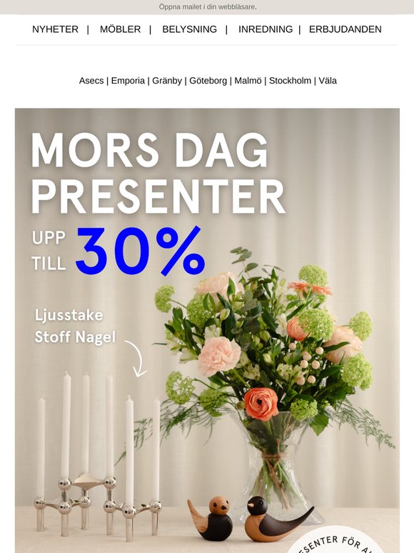 Våra favoriter till mors dag 🌷