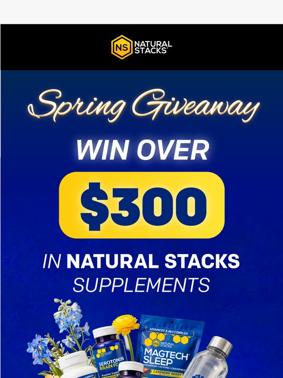 Spring Giveaway 🌿 Win $300+ In Free Product