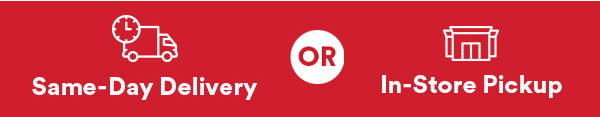 Same-Day Delivery OR In-Store Pickup