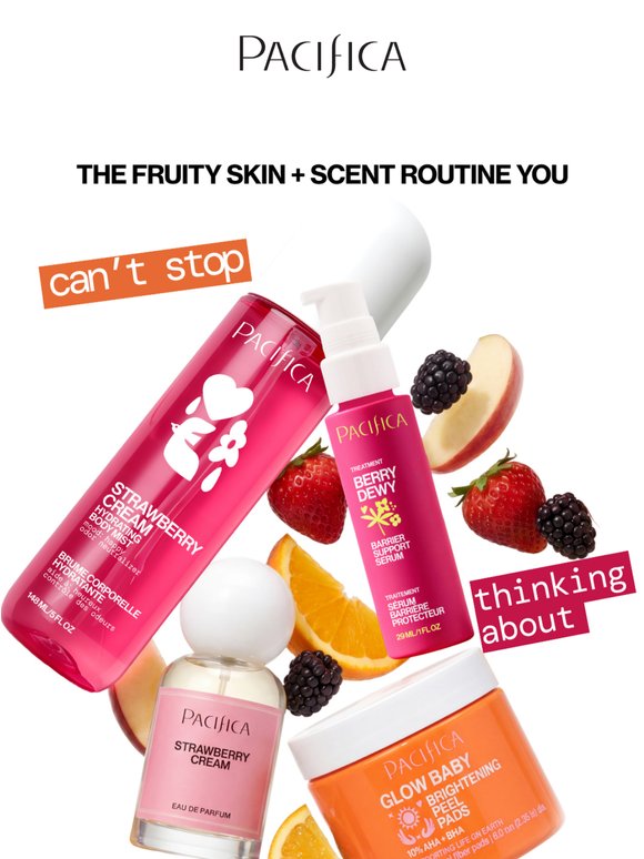 your routine called… it wants fruit 🍓