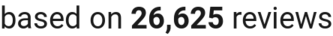number of reviews