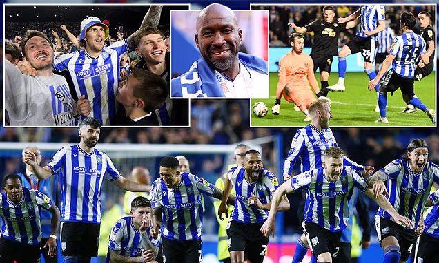'I'll never get tired of it... it was a special night': DARREN MOORE reveals the secrets of the Sheffield Wednesday 'miracle' play-off comeback from 4-0 down - and how 'hurtful' Dejphon Chansiri forced him out of the club anyway