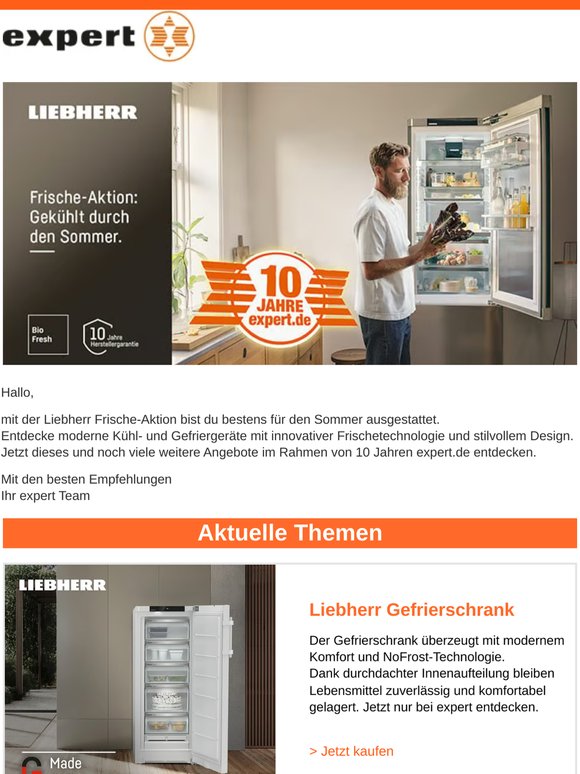 Liebherr Geburtstags-Deals und noch viele mehr!