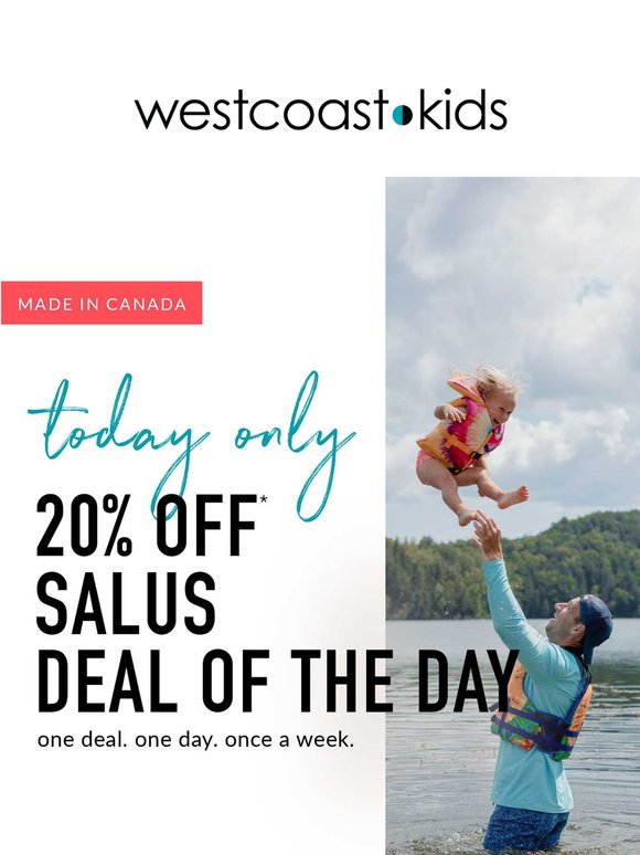 Get Summer Ready ⛵☀️ 20% off Salus today!