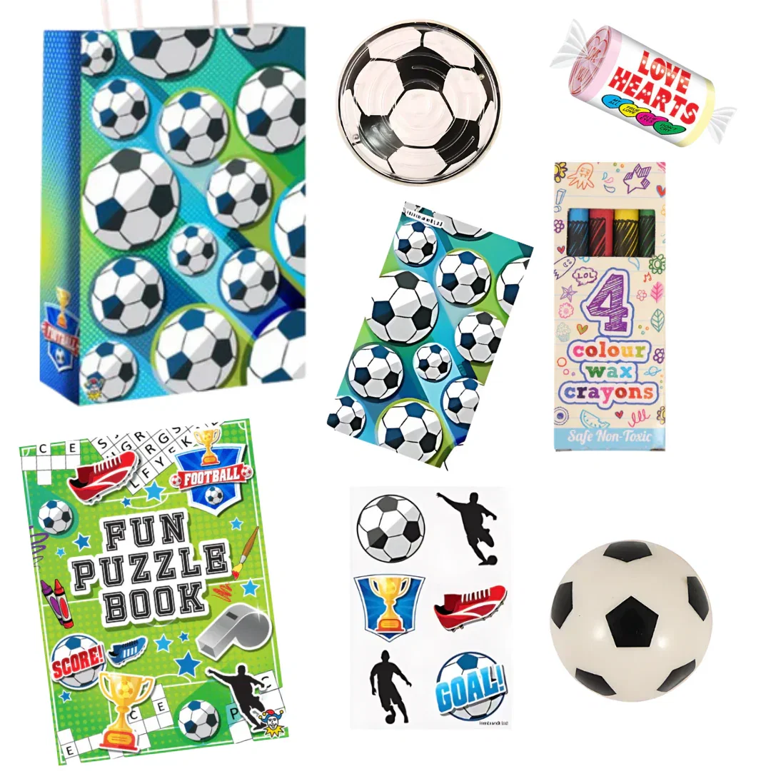 Image of Football Theme Pre-Filled Party Bags