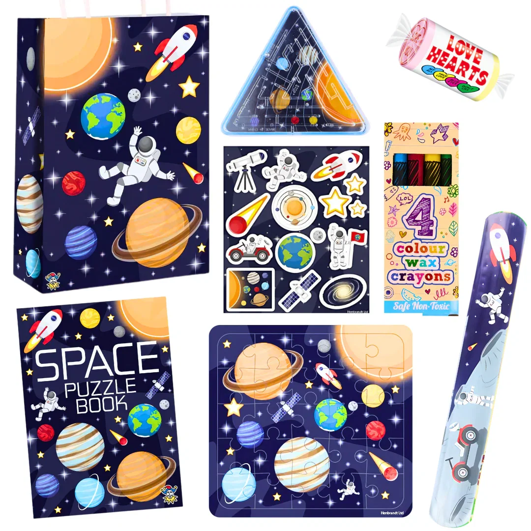Image of Space Theme Pre-Filled Party Bags