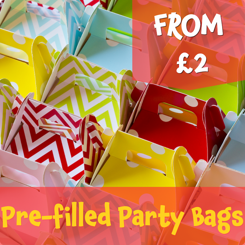 Pre-filled party bags from only £2