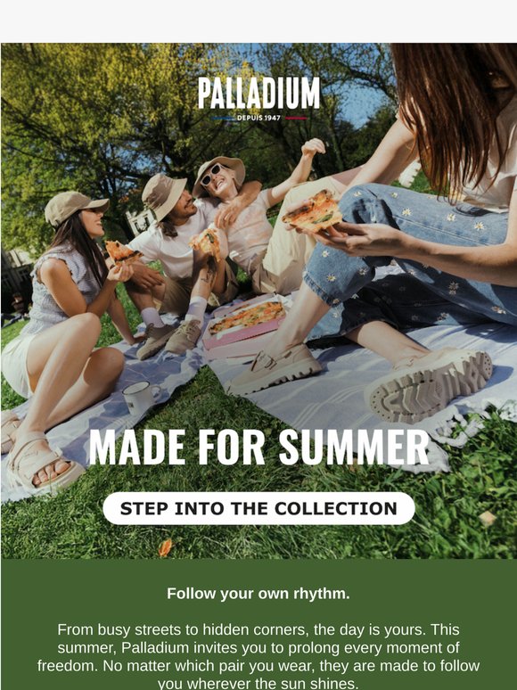 Step into the Summer collection ☀️