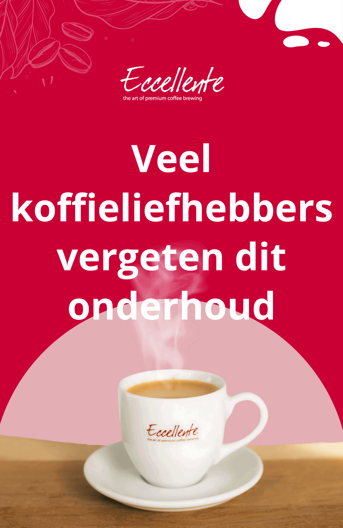 Veel koffieliefhebbers vergeten dit onderhoud