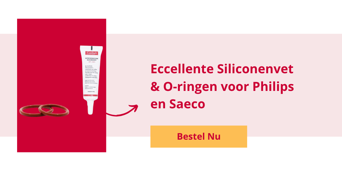 Eccellente Siliconenvet en O ringen voor Philips en Saeco