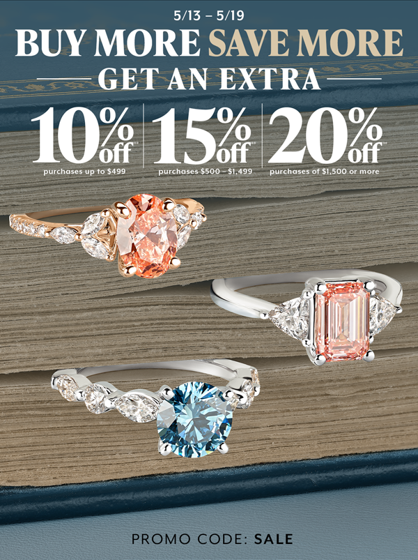  Buy More. Save More. Shop Sale
