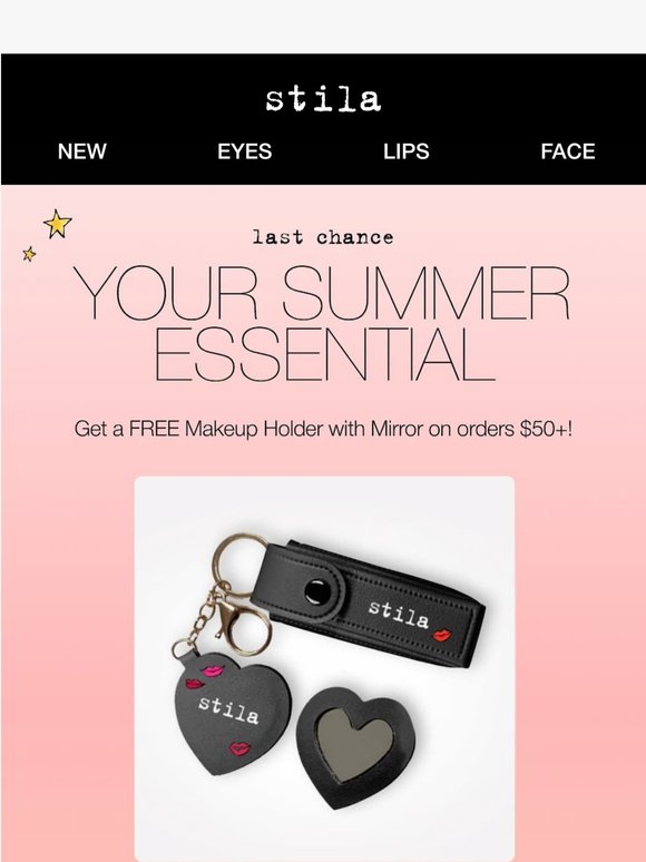 Almost gone! Get your FREE Makeup Holder ✨