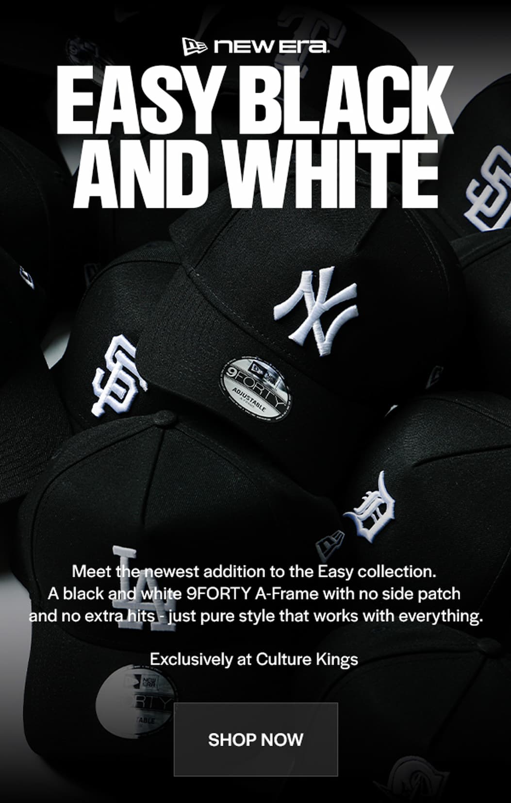 New Era Black and White