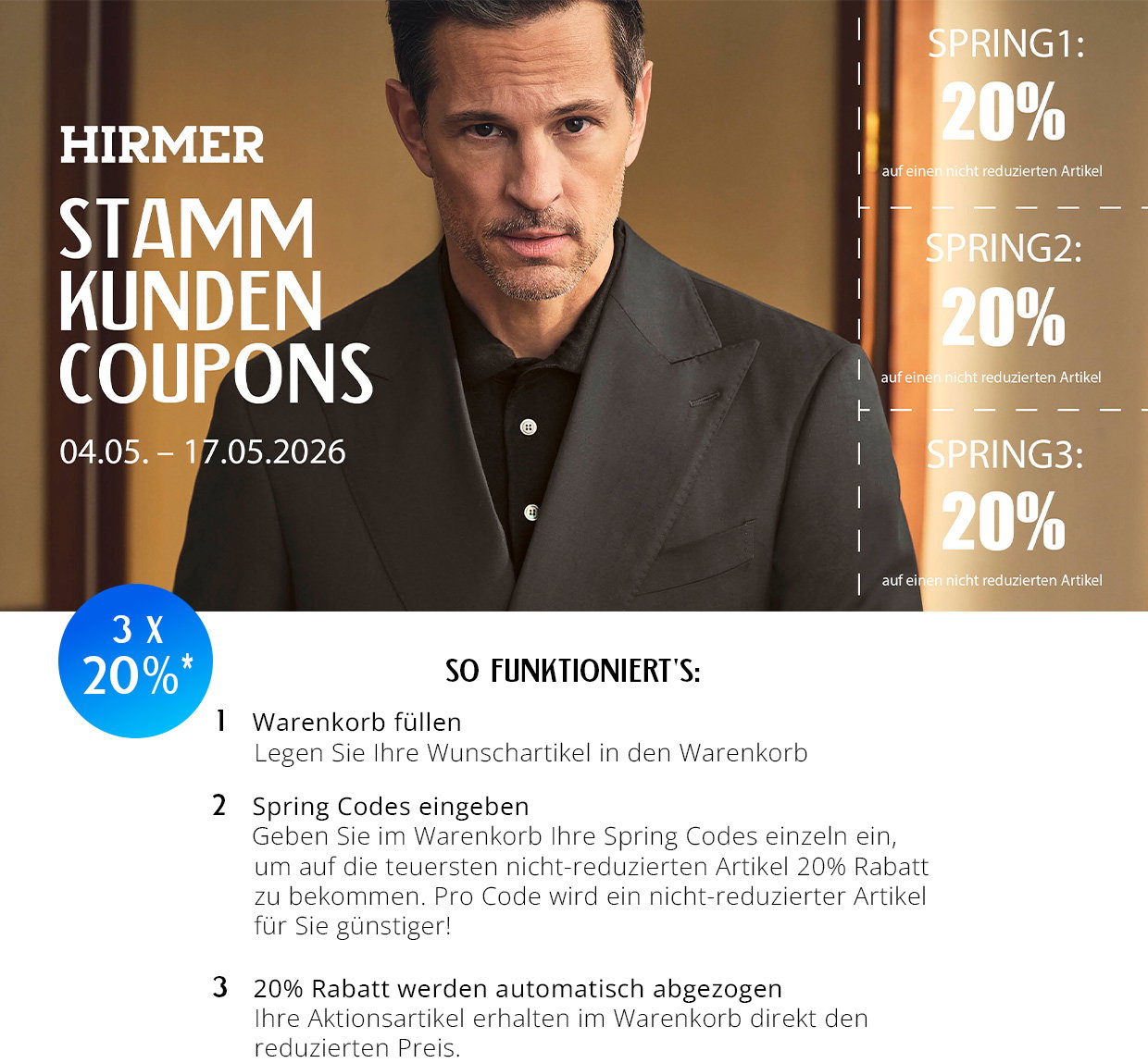 Stammkunden Coupons
