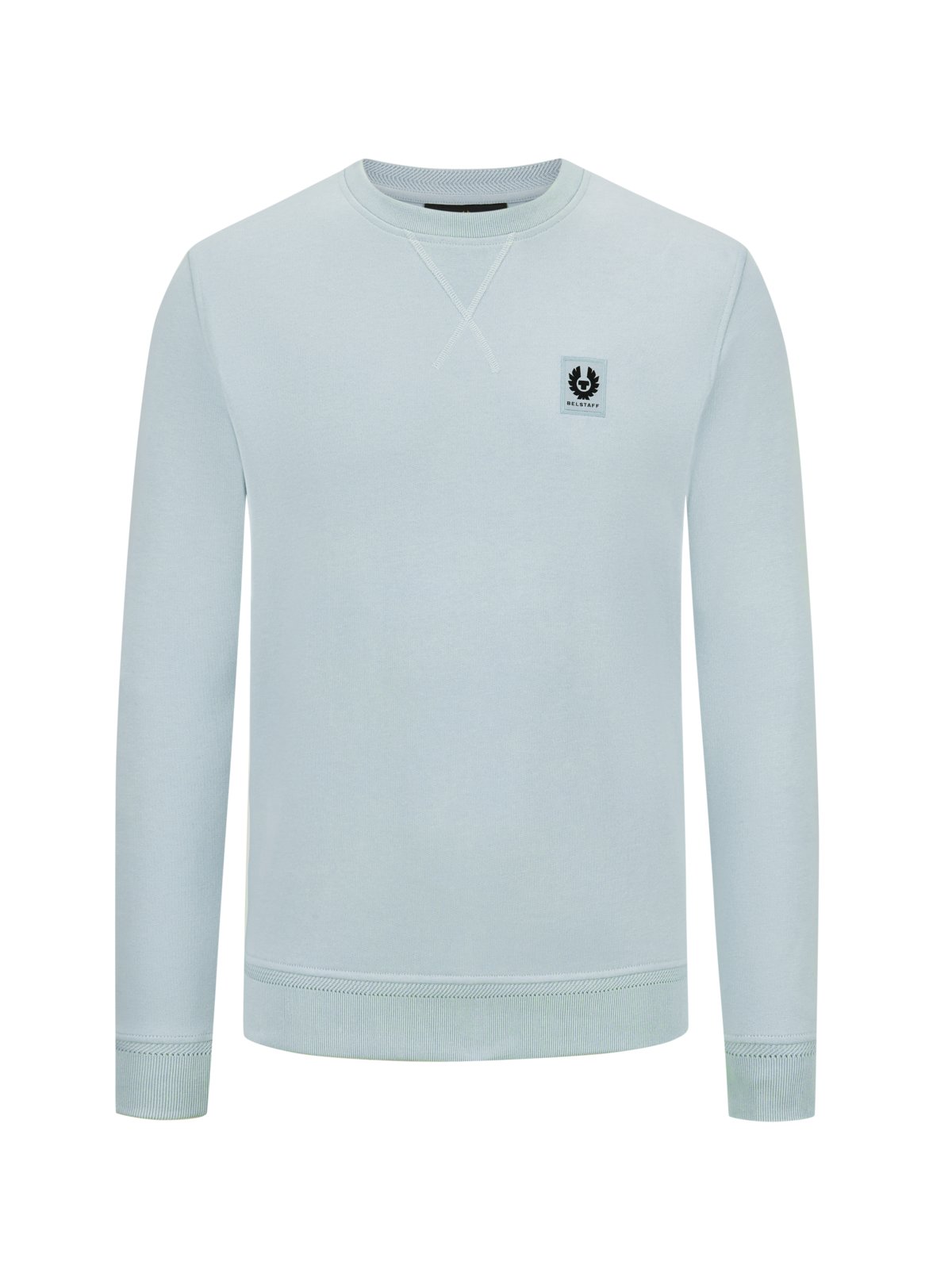 Sweatshirt aus softer Baumwolle mit Logo-Aufnäher