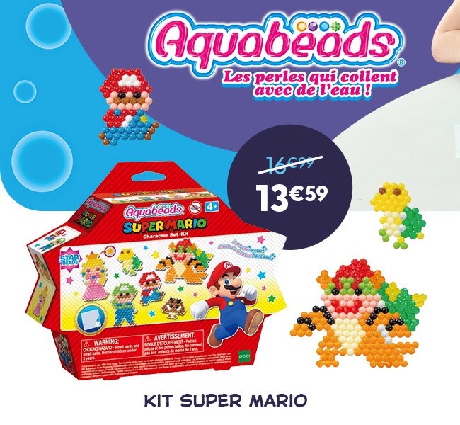Aquabeads Kit Super Mario