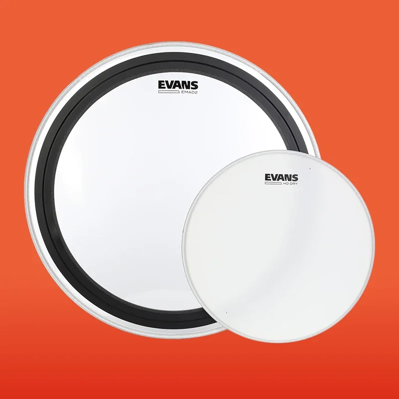 Evans Dual Drumhead Pack