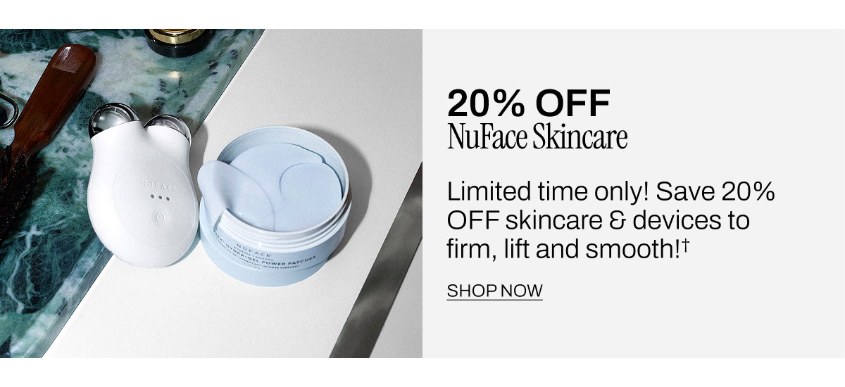 20% off NuFace