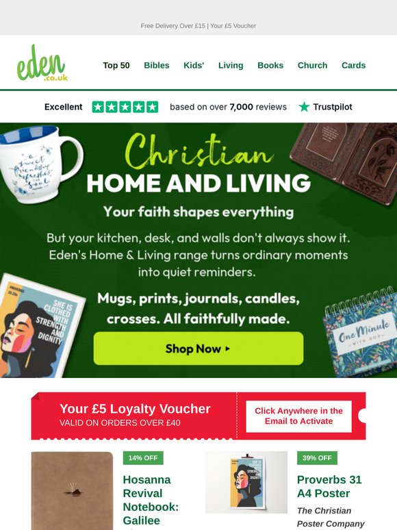 Eden's Brand New Home and Living Range is Here