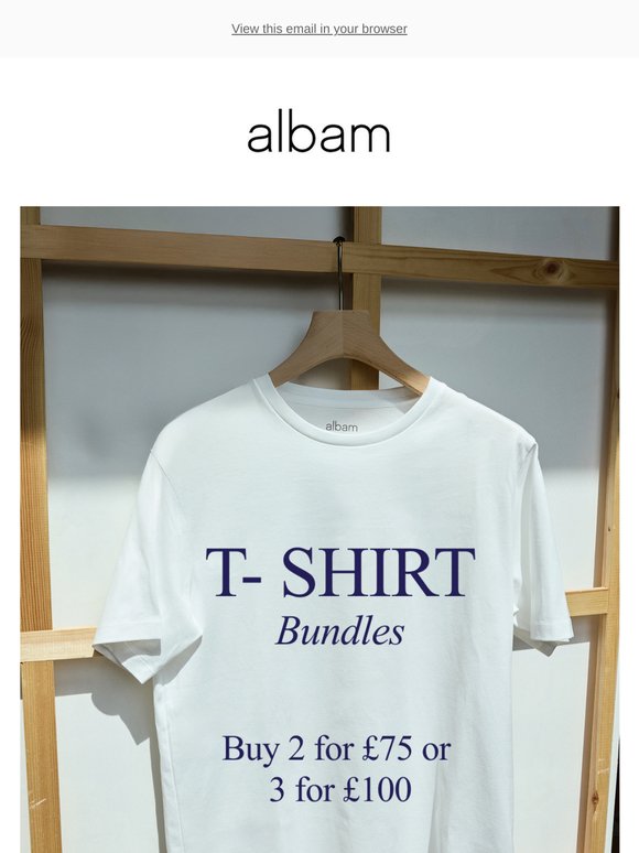 Stock Up on Staple T-Shirts
