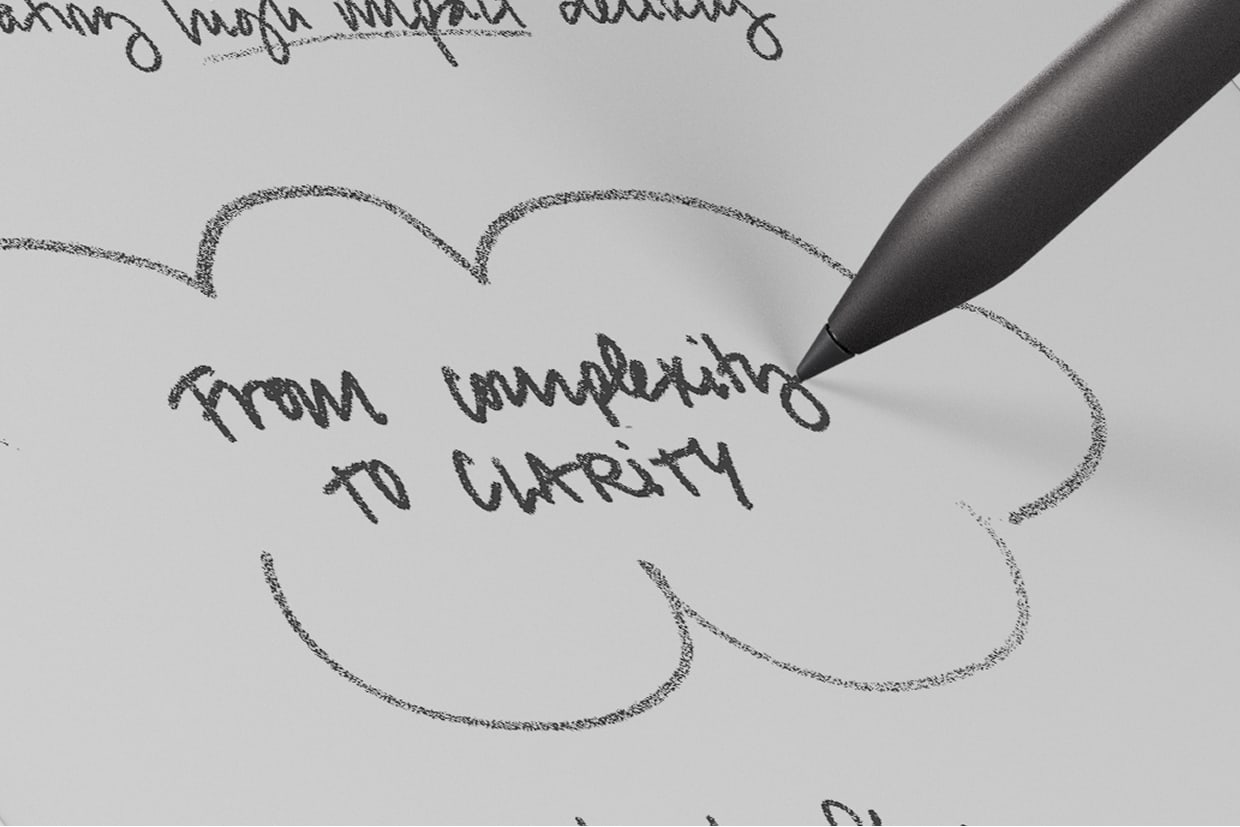 From complexity to clarity