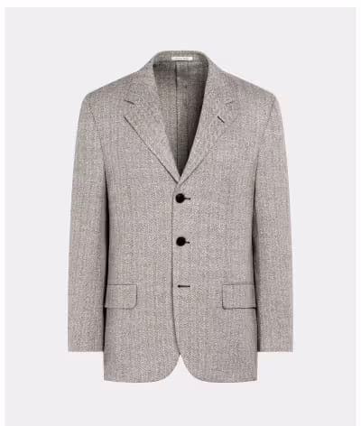 Houndstooth blazer