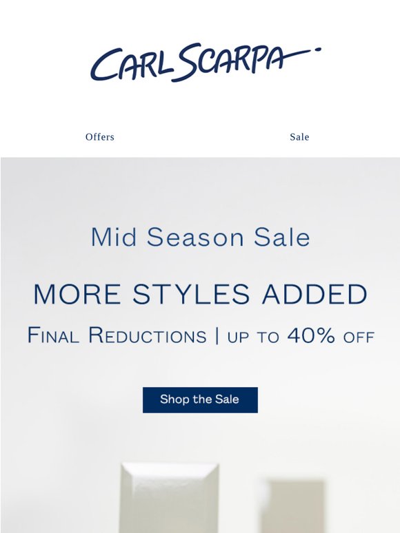 Mid Season Sale Finals 🔥 Up to 40% Off