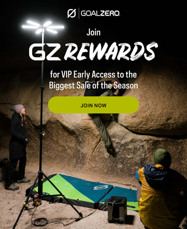 Join Goal Zero Rewards
