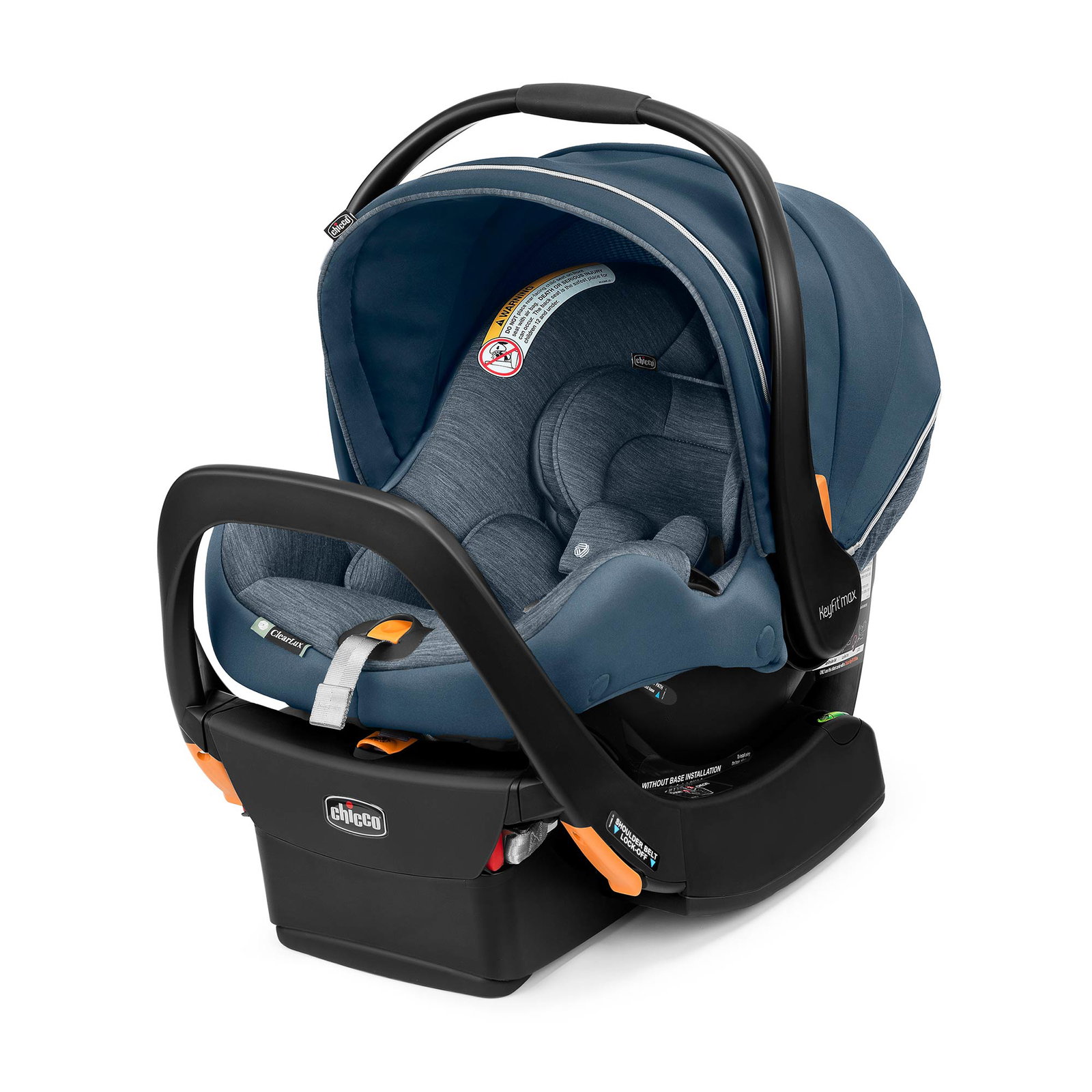 Image of KeyFit Max Zip ClearLux Infant Car Seat - Midori