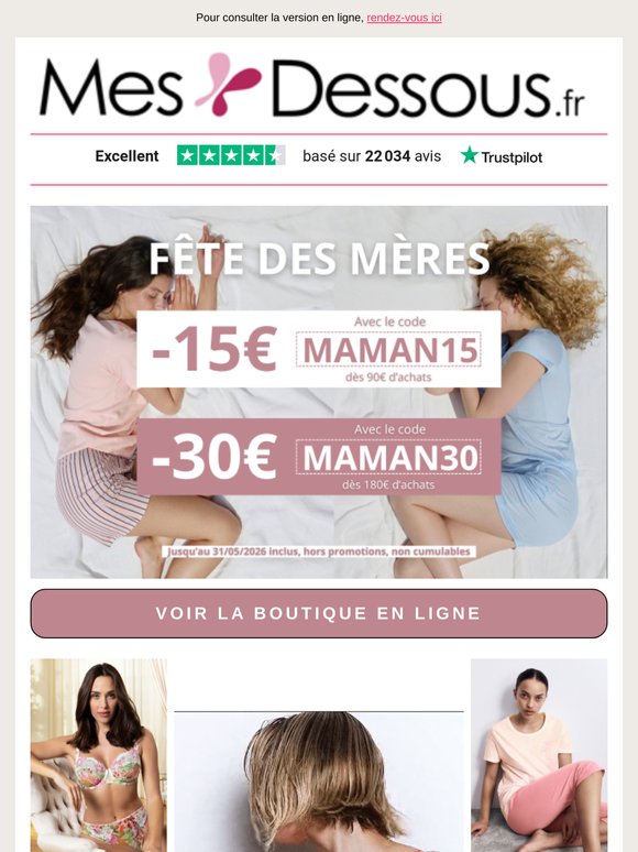 , Offre spéciale fête des mères 💗