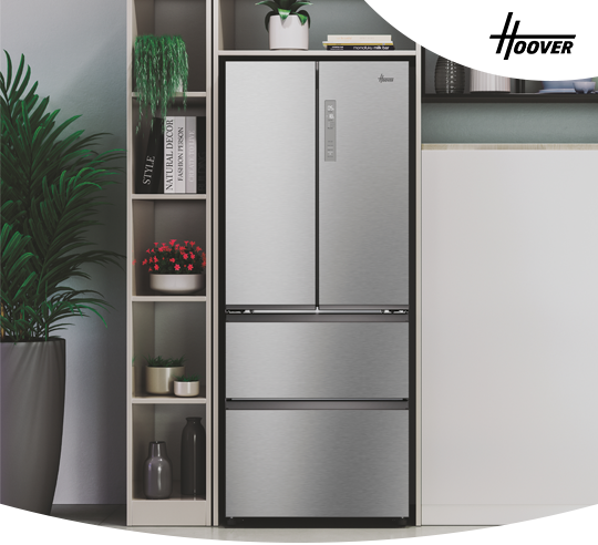 Hoover fridge freezer in a kitchen
