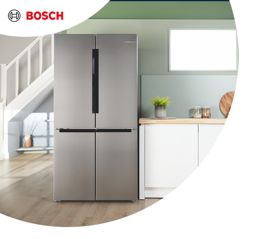 Bosch fridge freezer in a kitchen