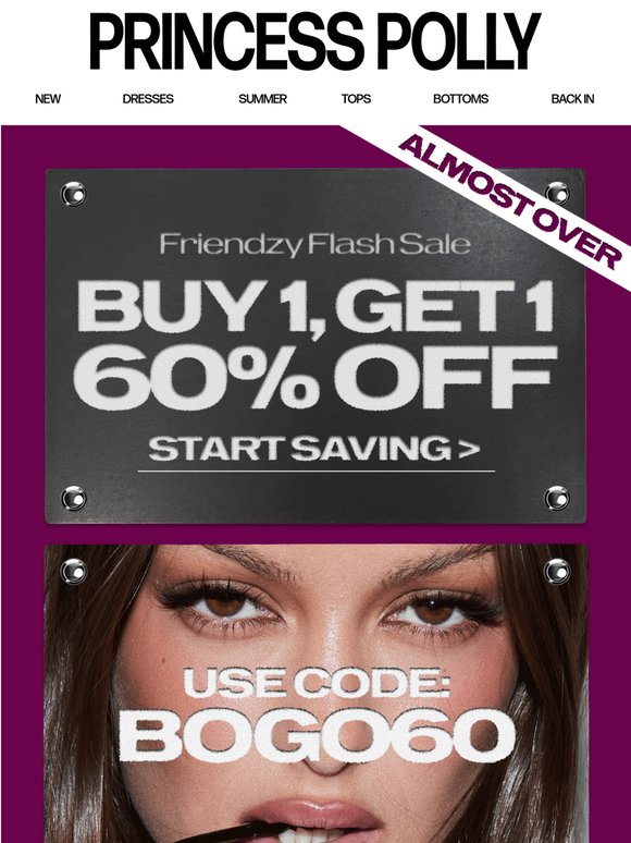 Buy 1, get 1 60% off while you can 🤍