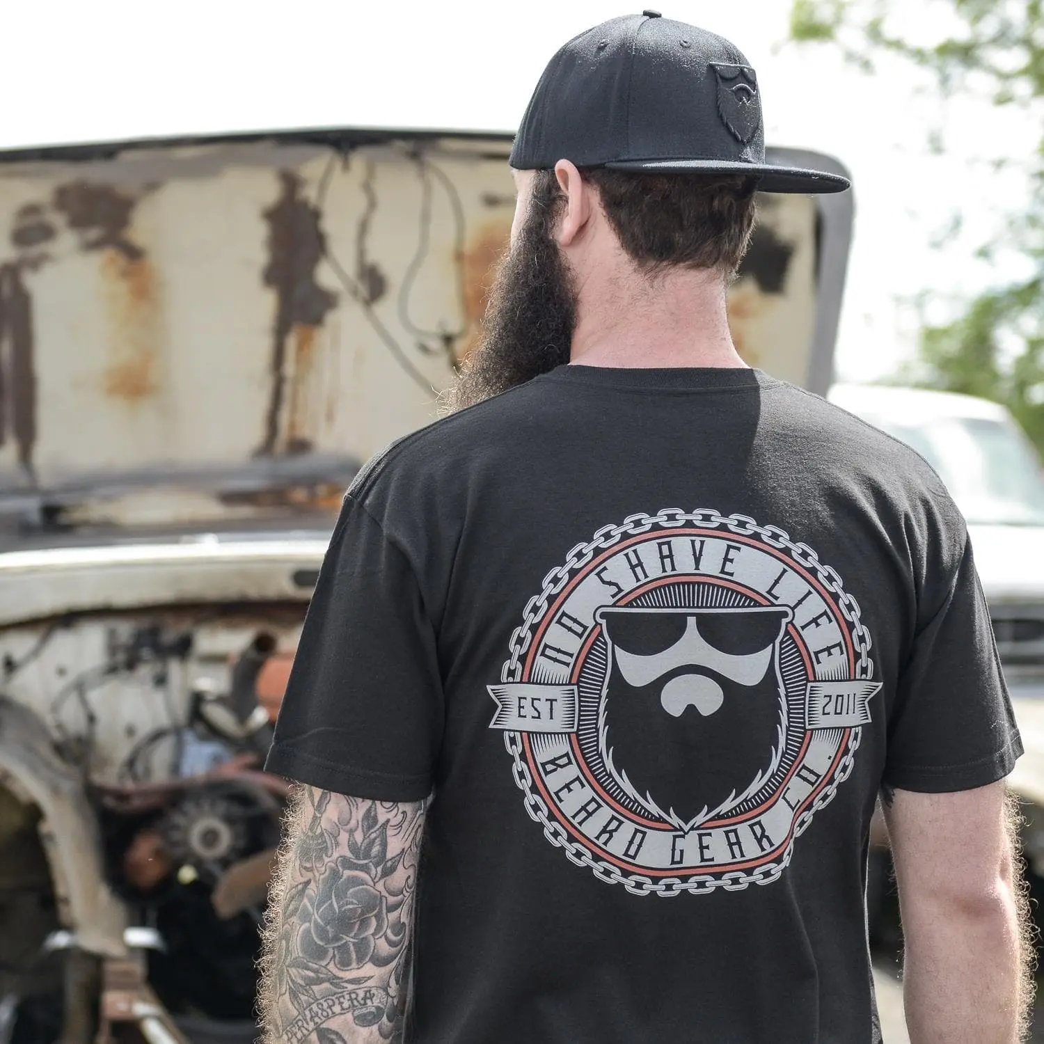 Image of No Shave Life's Chained Men's T-Shirt