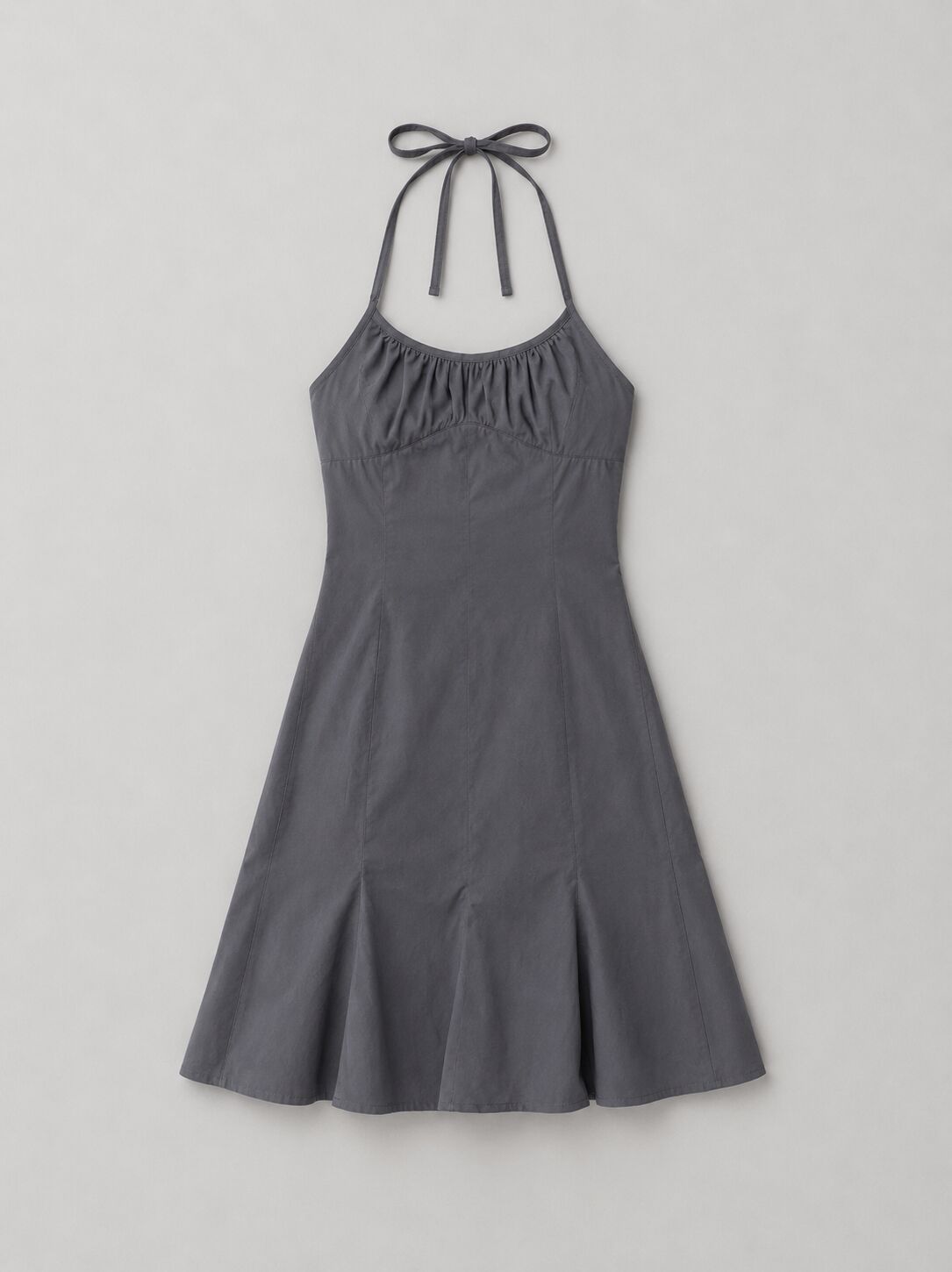 Flore Mini Dress - Charcoal