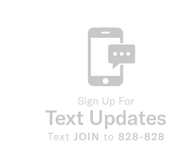 Sign up for SMS